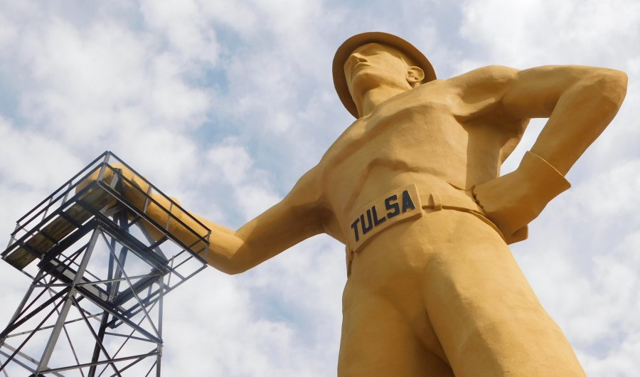 The Golden Driller, Tulsa, OK